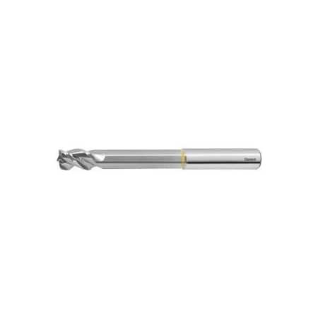 Garant Solid Carbide MTC End Mill for Aluminum, Long Reach, Uncoated, 4 mm 202247 4